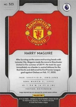 2019-20 Panini Chronicles #323 Harry Maguire Back