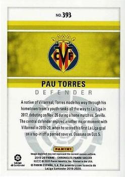 2019-20 Panini Chronicles #393 Pau Torres Back
