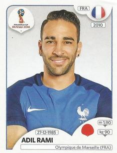 2018 Panini FIFA World Cup: Russia 2018 Update Stickers #200 Adil Rami Front
