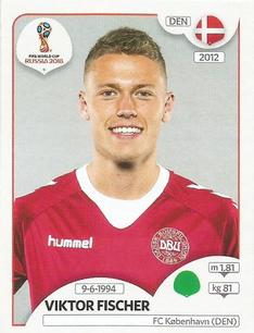2018 Panini FIFA World Cup: Russia 2018 Update Stickers #262 Viktor Fischer Front