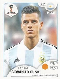 2018 Panini FIFA World Cup: Russia 2018 Update Stickers #287 Giovani Lo Celso Front