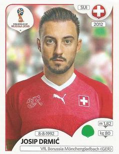 2018 Panini FIFA World Cup: Russia 2018 Update Stickers #391 Josip Drmic Front