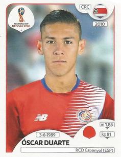 2018 Panini FIFA World Cup: Russia 2018 Update Stickers #401 Oscar Duarte Front