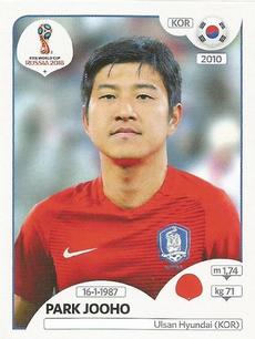 2018 Panini FIFA World Cup: Russia 2018 Update Stickers #504 Park Jooho Front
