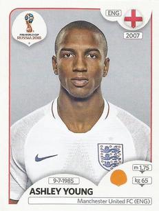 2018 Panini FIFA World Cup: Russia 2018 Update Stickers #579 Ashley Young Front