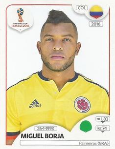 2018 Panini FIFA World Cup: Russia 2018 Update Stickers #651 Miguel Borja Front