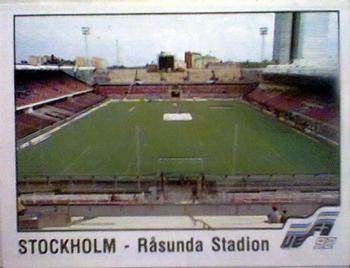 1992 Panini Euro '92 Stickers #7 Rasunda Stadion Front