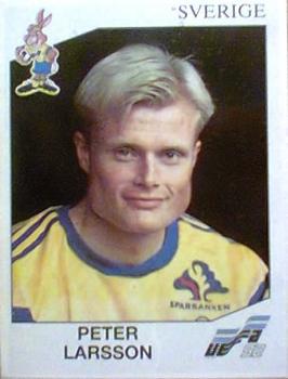 1992 Panini Euro '92 Stickers #23 Peter Larsson Front