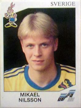 1992 Panini Euro '92 Stickers #25 Mikael Nilsson Front