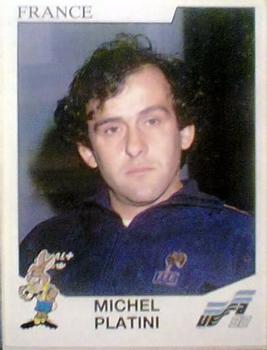 1992 Panini Euro '92 Stickers #43 Michel Platini Front