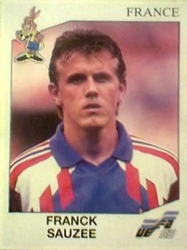 1992 Panini Euro '92 Stickers #52 Franck Sauzee Front