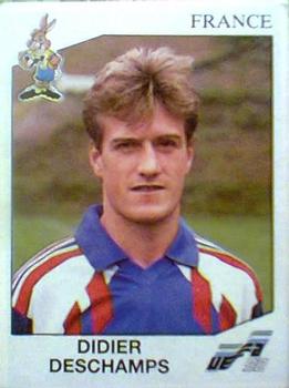 1992 Panini Euro '92 Stickers #54 Didier Deschamps Front