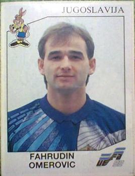 1992 Panini Euro '92 Stickers #69 Fahrudin Omerovic Front