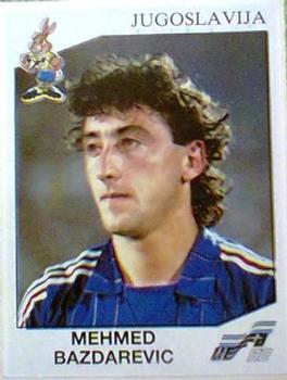 1992 Panini Euro '92 Stickers #81 Mehmed Bazdarevic Front