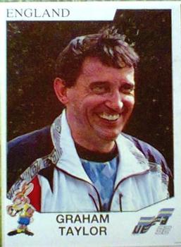 1992 Panini Euro '92 Stickers #93 Graham Taylor Front