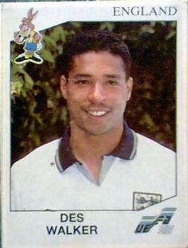 1992 Panini Euro '92 Stickers #100 Des Walker Front