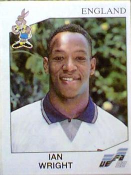 1992 Panini Euro '92 Stickers #112 Ian Wright Front