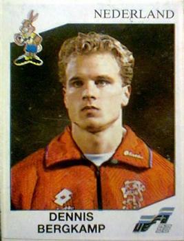 1992 Panini Euro '92 Stickers #133 Dennis Bergkamp Front