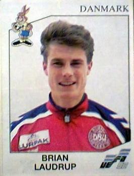 1992 Panini Euro '92 Stickers #233 Brian Laudrup Front