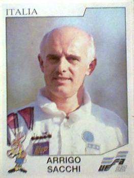 1992 Panini Euro '92 Stickers #235 Arrigo Sacchi Front