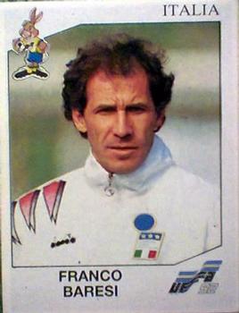 1992 Panini Euro '92 Stickers #243 Franco Baresi Front
