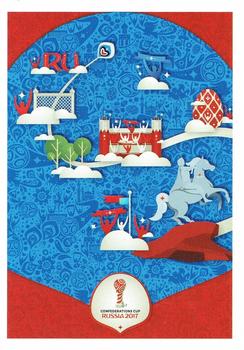 2017 Panini FIFA Confederations Cup Russia #11 Saint Petersburg Official Poster Front