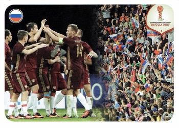 2017 Panini FIFA Confederations Cup Russia #18 Russia Front