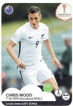 2017 Panini FIFA Confederations Cup Russia #81 Chris Wood Front