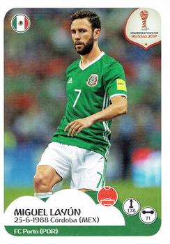 2017 Panini FIFA Confederations Cup Russia #121 Miguel Layun Front