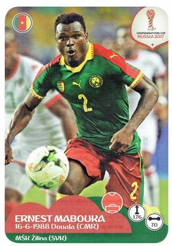 2017 Panini FIFA Confederations Cup Russia #154 Ernest Mabouka Front