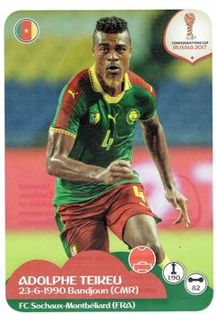 2017 Panini FIFA Confederations Cup Russia #156 Adolphe Teikeu Front