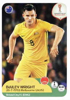 2017 Panini FIFA Confederations Cup Russia #212 Bailey Wright Front
