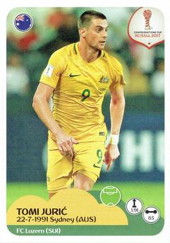 2017 Panini FIFA Confederations Cup Russia #222 Tomi Juric Front