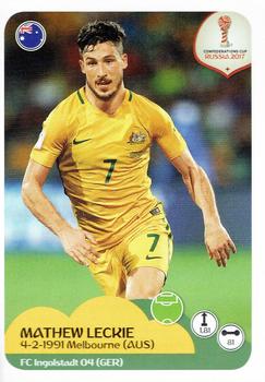 2017 Panini FIFA Confederations Cup Russia #226 Mathew Leckie Front