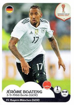 2017 Panini FIFA Confederations Cup Russia #238 Jerome Boateng Front