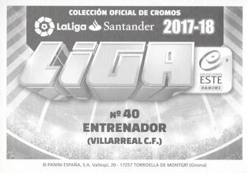 2017-18 Panini LaLiga Santander Este Stickers #40 Fran Escriba Back
