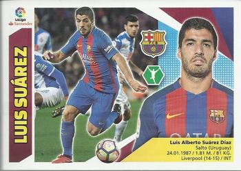 2017-18 Panini LaLiga Santander Este Stickers #148 Luis Suarez Front