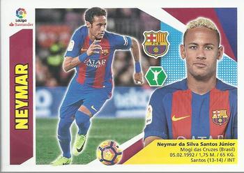 2017-18 Panini LaLiga Santander Este Stickers #149 Neymar Front