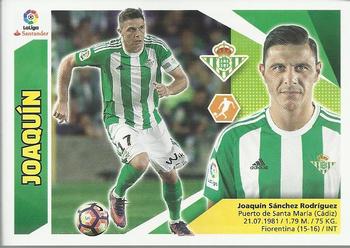 2017-18 Panini LaLiga Santander Este Stickers #173 Joaquín Front
