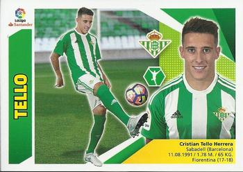 2017-18 Panini LaLiga Santander Este Stickers #176 Cristian Tello Front