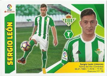 2017-18 Panini LaLiga Santander Este Stickers #178 Sergio León Front