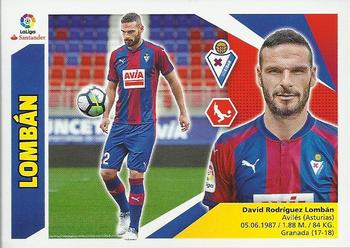 2017-18 Panini LaLiga Santander Este Stickers #269 David Lomban Front