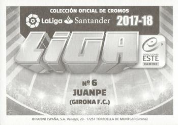 2017-18 Panini LaLiga Santander Este Stickers #347 Juanpe Back