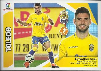 2017-18 Panini LaLiga Santander Este Stickers #383 Hernan Toledo Front