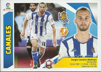 2017-18 Panini LaLiga Santander Este Stickers #533 Sergio Canales Front