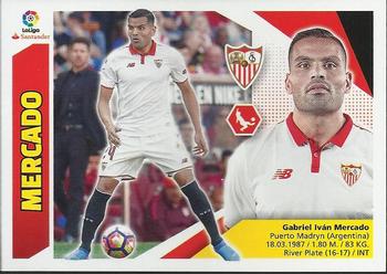 2017-18 Panini LaLiga Santander Este Stickers #553 Gabriel Mercado Front