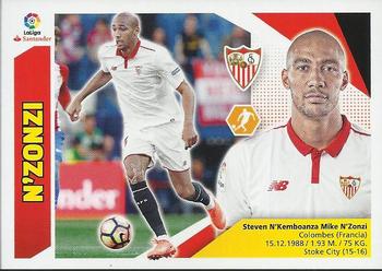 2017-18 Panini LaLiga Santander Este Stickers #559 Steven N'Zonzi Front