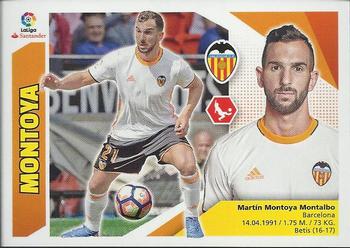 2017-18 Panini LaLiga Santander Este Stickers #583 Martin Montoya Front