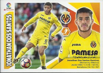 2017-18 Panini LaLiga Santander Este Stickers #623 Jonathan Dos Santos Front
