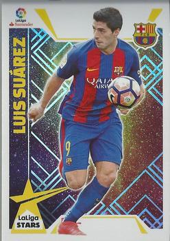 2017-18 Panini LaLiga Santander Este Stickers - LaLiga Stars #14 Luis Suárez Front
